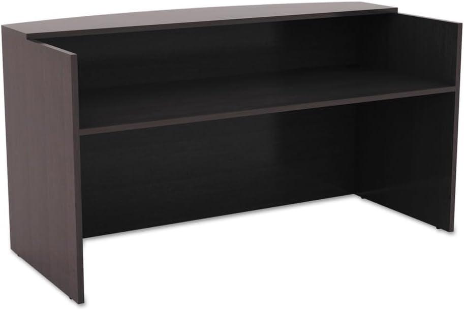 Alera® Alera Rectangle Synthetic Laminate Reception Desk