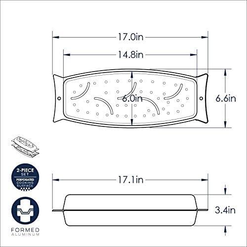 Black Aluminized Steel Grill Steam Bake Multi-Cooker