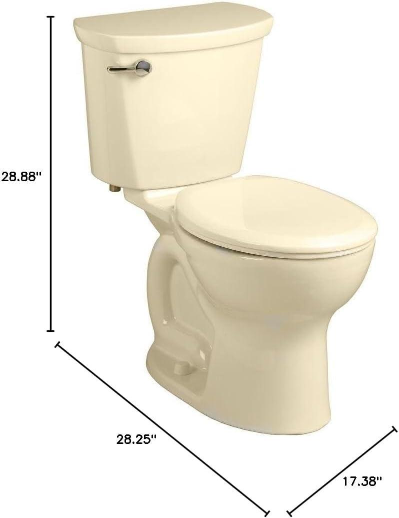 American Standard American Standard Cadet 1.28 Gallons GPF Round Comfort Height Floor Mounted Kit (Seat Not Included) 215DA104.021
