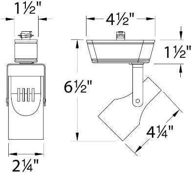 LED Adjustable Track Head