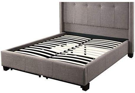 Geneva - Madeleine Dolphin Upholstered Panel Storage Bed