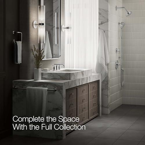 Purist® Widespread Bathroom Faucet with Drain Assembly