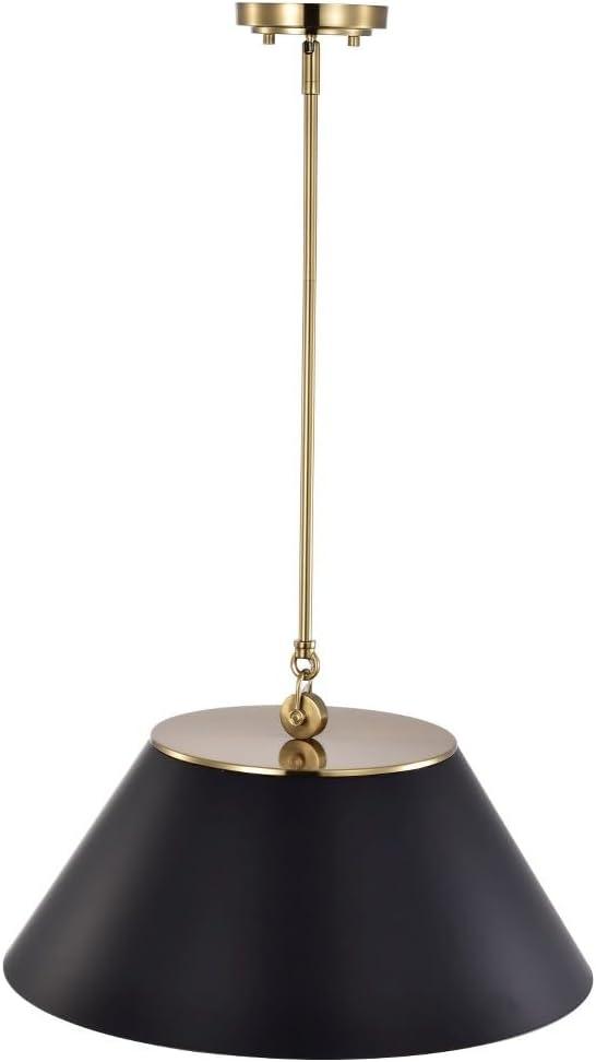 Nuvo Lighting Dover 3 Light Large Pendant White with Vintage Brass
