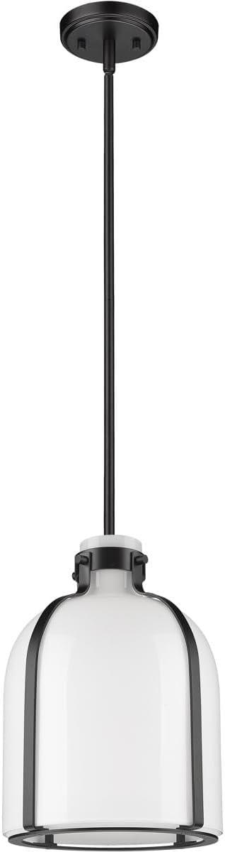 Z-Lite Pearson 1 - Light Chandelier in  Matte Black