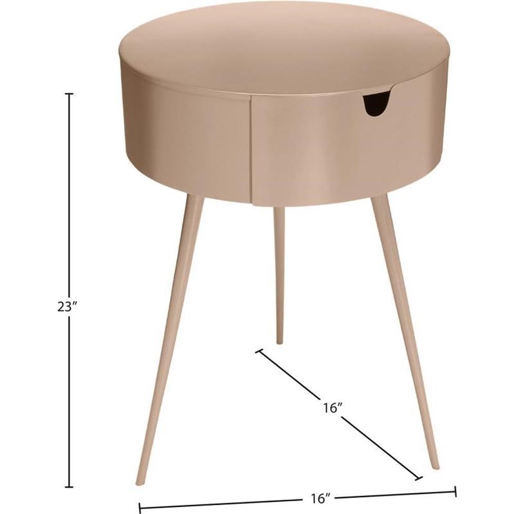 Meridian Furniture,Bali Pink Nightstand