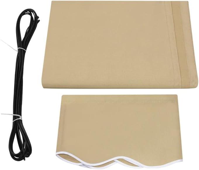 Patio Awning Fabric Replacement Sunshade Canopy for Retractable Awnings