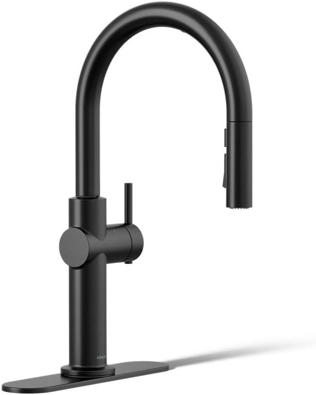 Crue Touchless Pull-Down Kitchen Sink Faucet with Three-Function Sprayhead