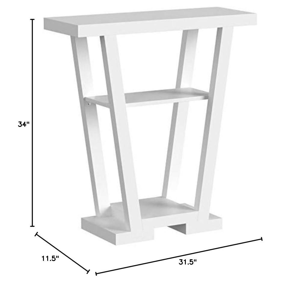 Convenience Concepts Newport V Console, Multiple Finishes