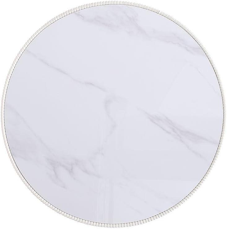 Manhattan Comfort 2pc Anderson Leatherette Upholstered Coffee Table and End Table Set Cream