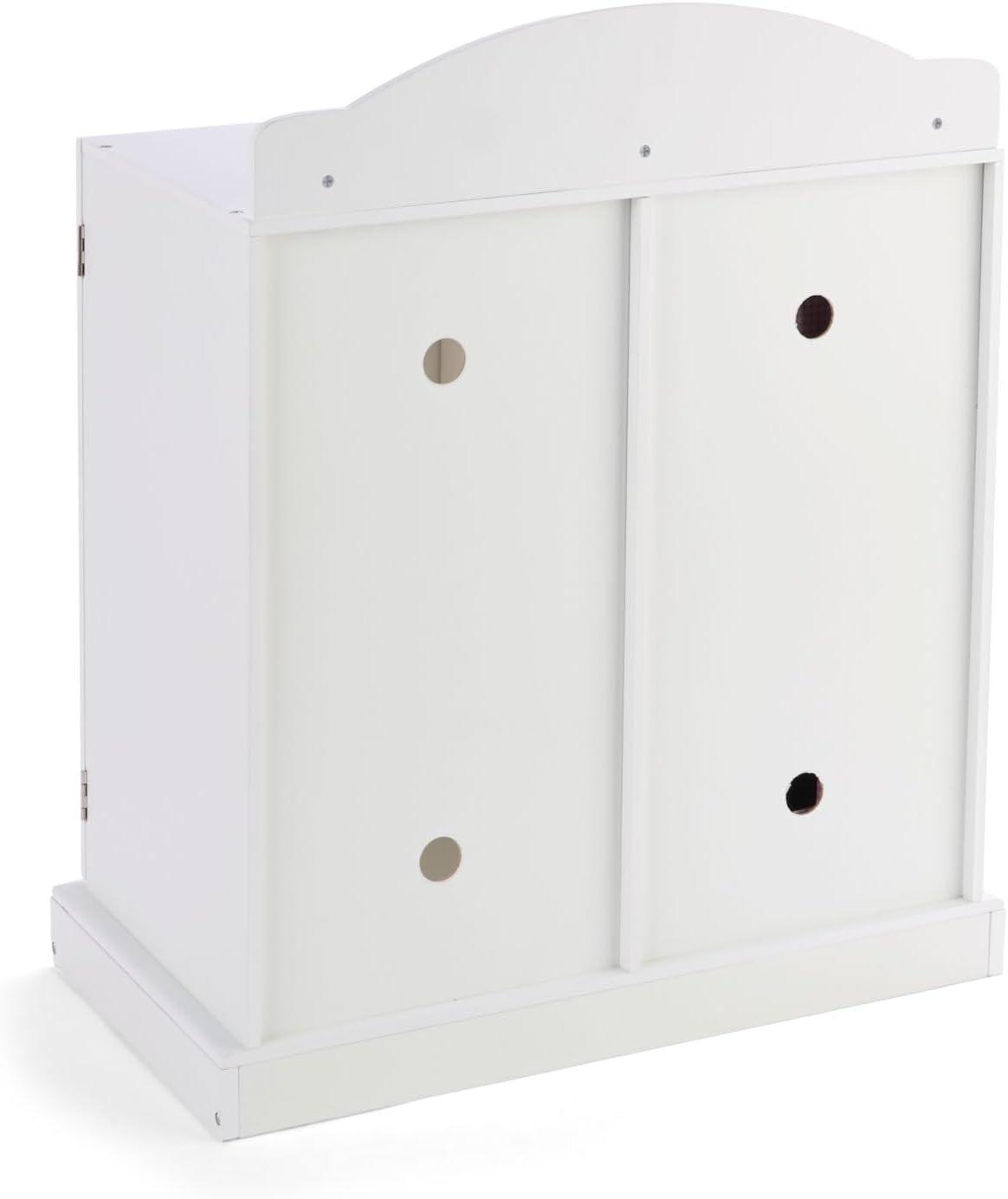 Badger Basket Mirrored Doll Armoire with Baskets