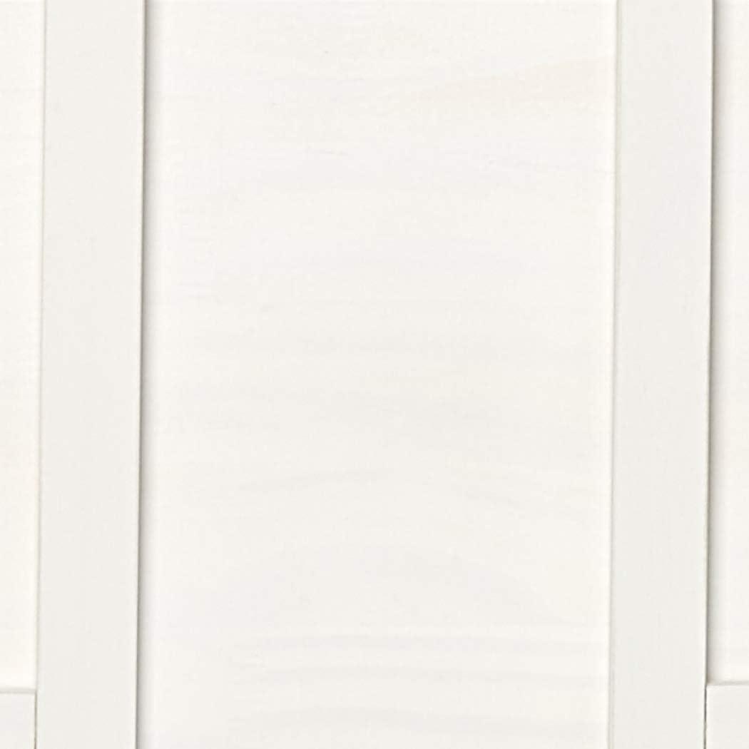 Casual Home 3-Shelf Folding Stackable Bookcase 27.5" Wide-White