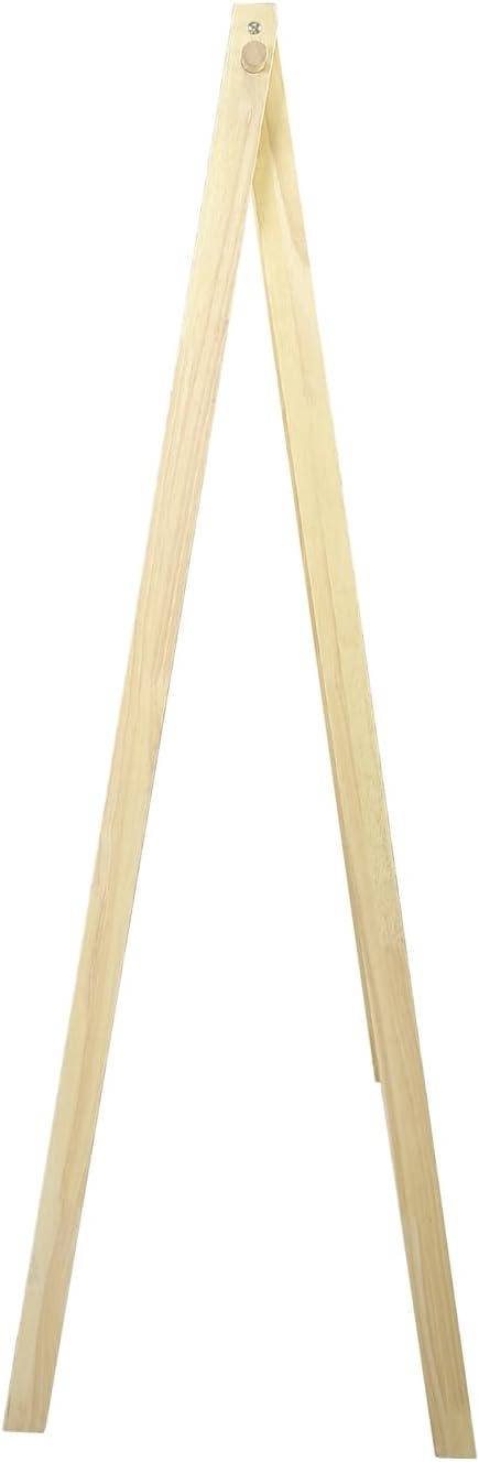 Solid Wood No Tool Assembly Collapsible Aesthetic Clothing Garment Rack