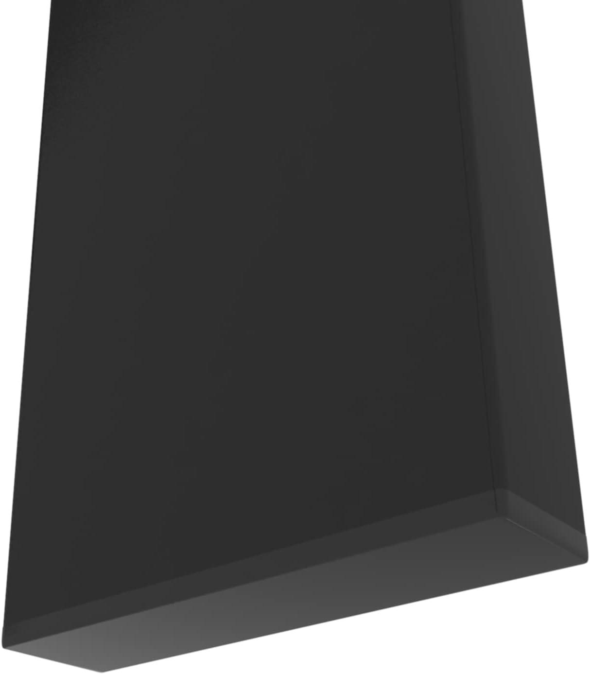 Modern Tempered Glass Black Dining Table - Rectangular Metal Legs for Living Room and Kitchen