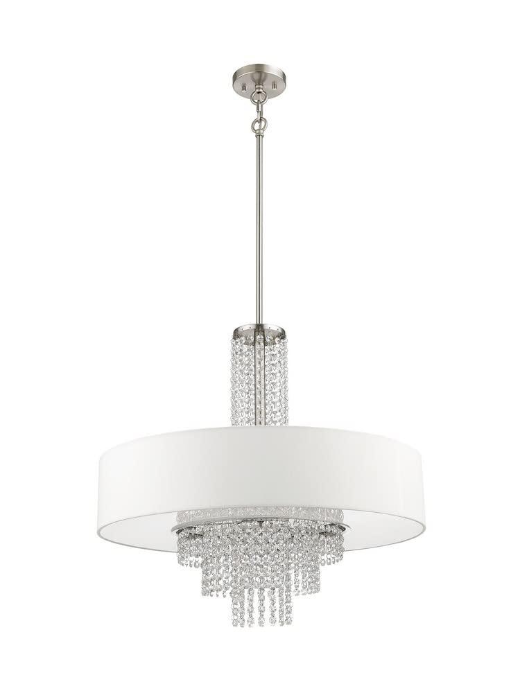 Livex Lighting Carlisle 5 - Light Pendant in  Brushed Nickel