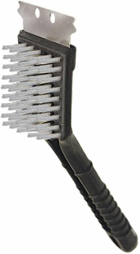 21St Century Product B65A4 Bbq Grill Brush with Scraper - 8 in.