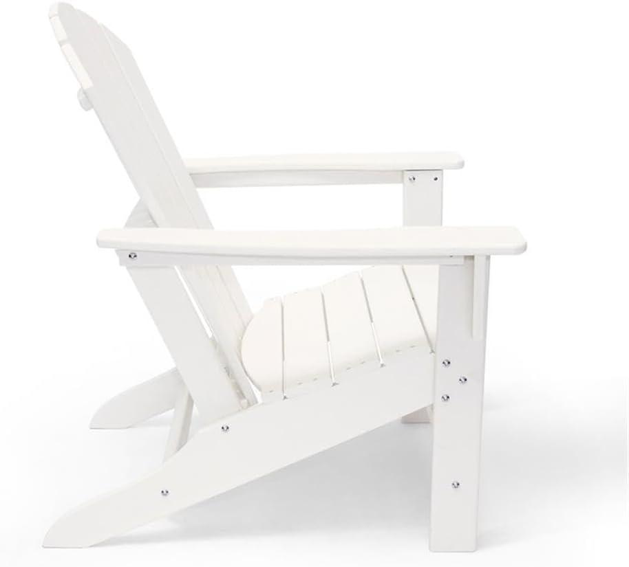 LuXeo Hampton HDPE Outdoor Adirondack Chair , Single