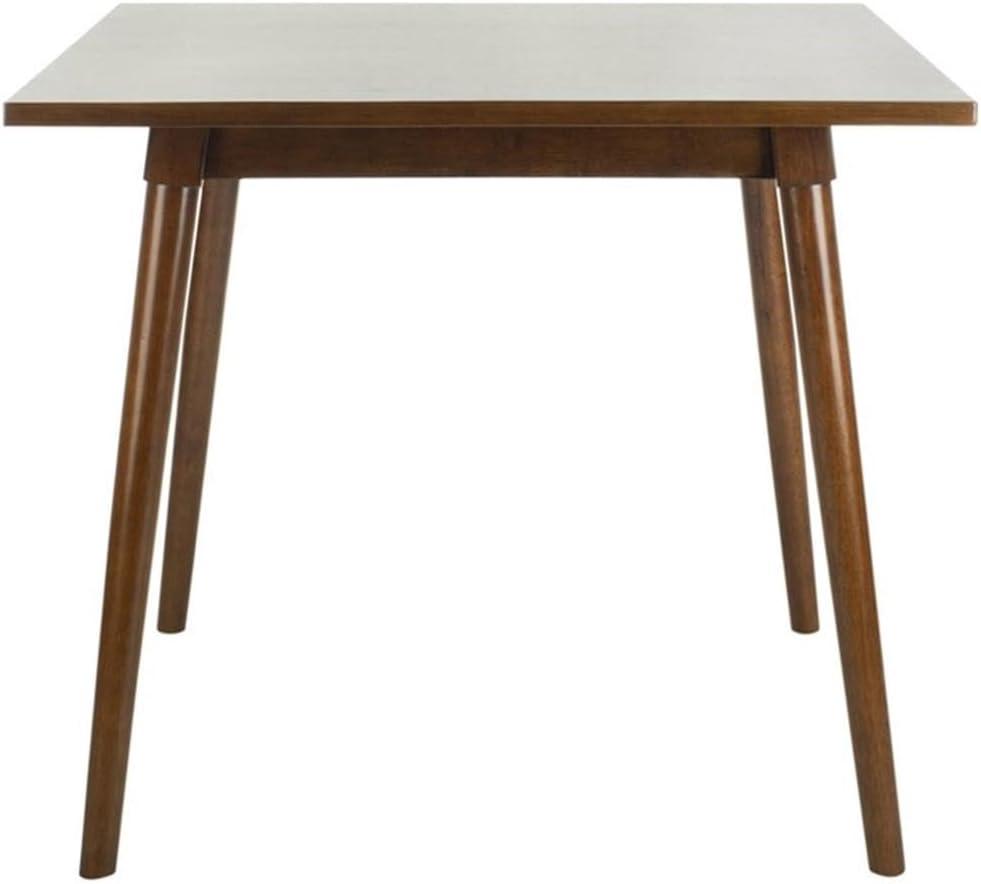 Simone Square Dining Table - DTB9200A - Walnut - Safavieh