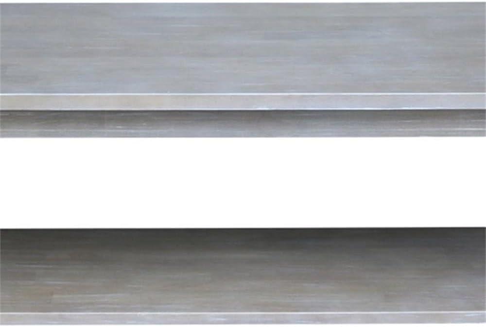 Hampton Console Table Washed Gray/Taupe - International Concepts: Solid Wood, Entryway, Foyer, Sofa Table