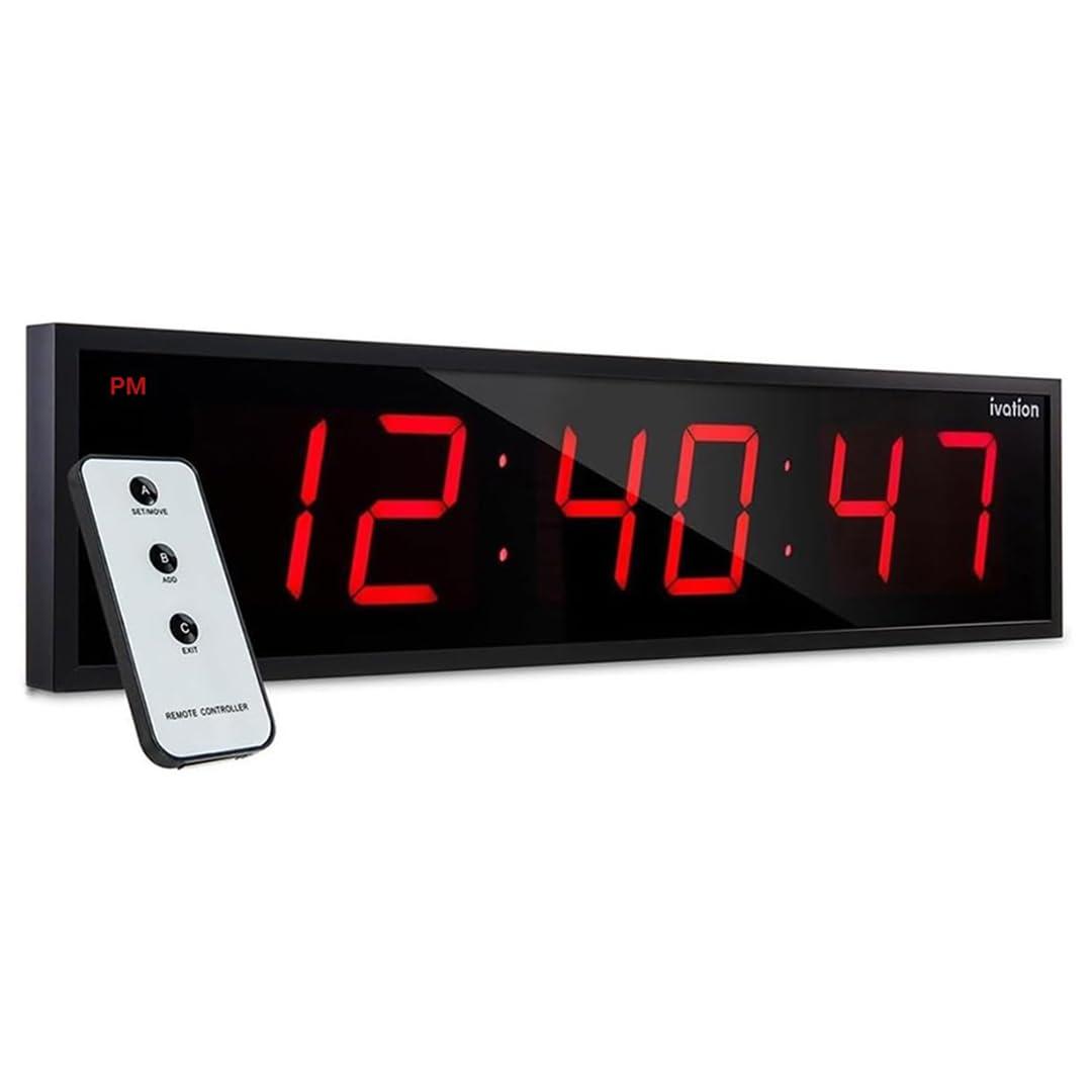 Ivation Wall Clock