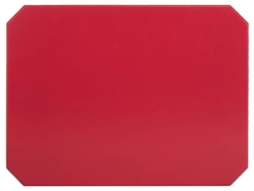 SAFAVIEH Alaia Modern Glam One Drawer Night Stand, Red