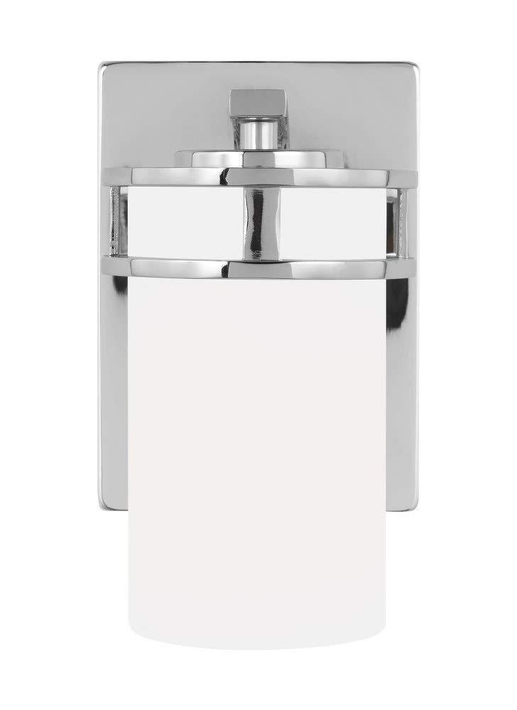 Robie Chrome Prairie Style Dimmable LED Vanity Light