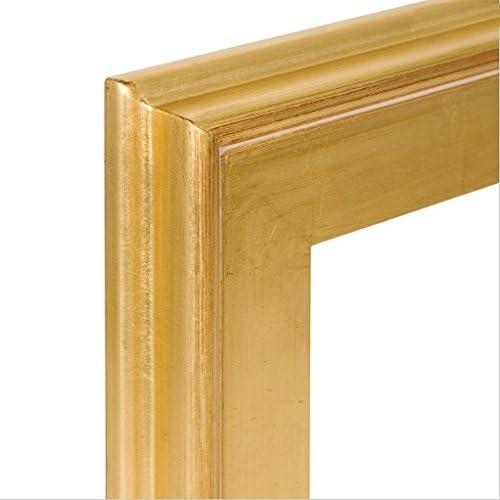 Creative Mark Plein Air Wooden Picture Frame - 5X7 Gold - Professional Single Frame for Art Panels, Stretched Canvas, Pictures and More, glass and backing not included