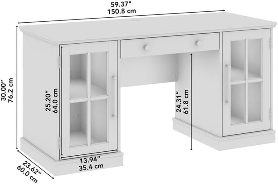 Westbrook 60W Computer Desk with Keyboard Tray by Bush Furniture