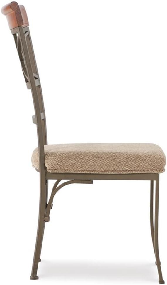 Powell Hamilton Dining Chair, Set of 2, Cherry