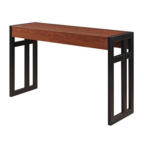 Convenience Concepts Monterey Console Table, Black/Cherry