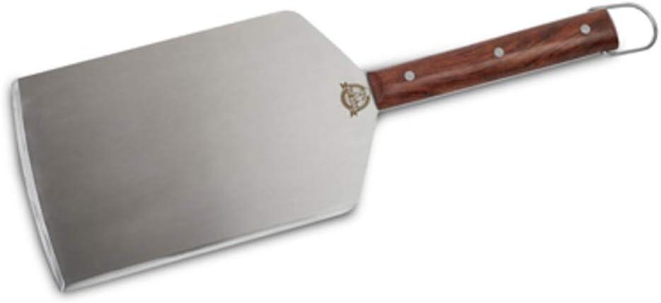 Large Stainless Steel BBQ Grill Spatula with Rosewood Handle