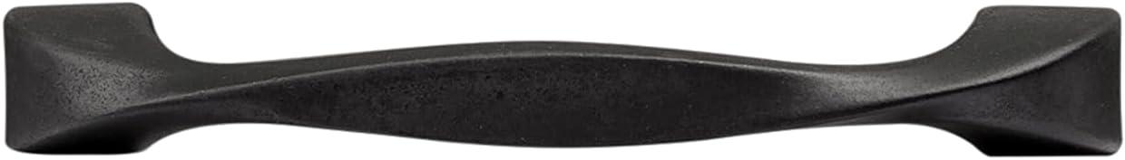Twist Kitchen Cabinet Handles, Solid Core Drawer Pulls for Cabinet Doors, 3-3/4" (96mm)