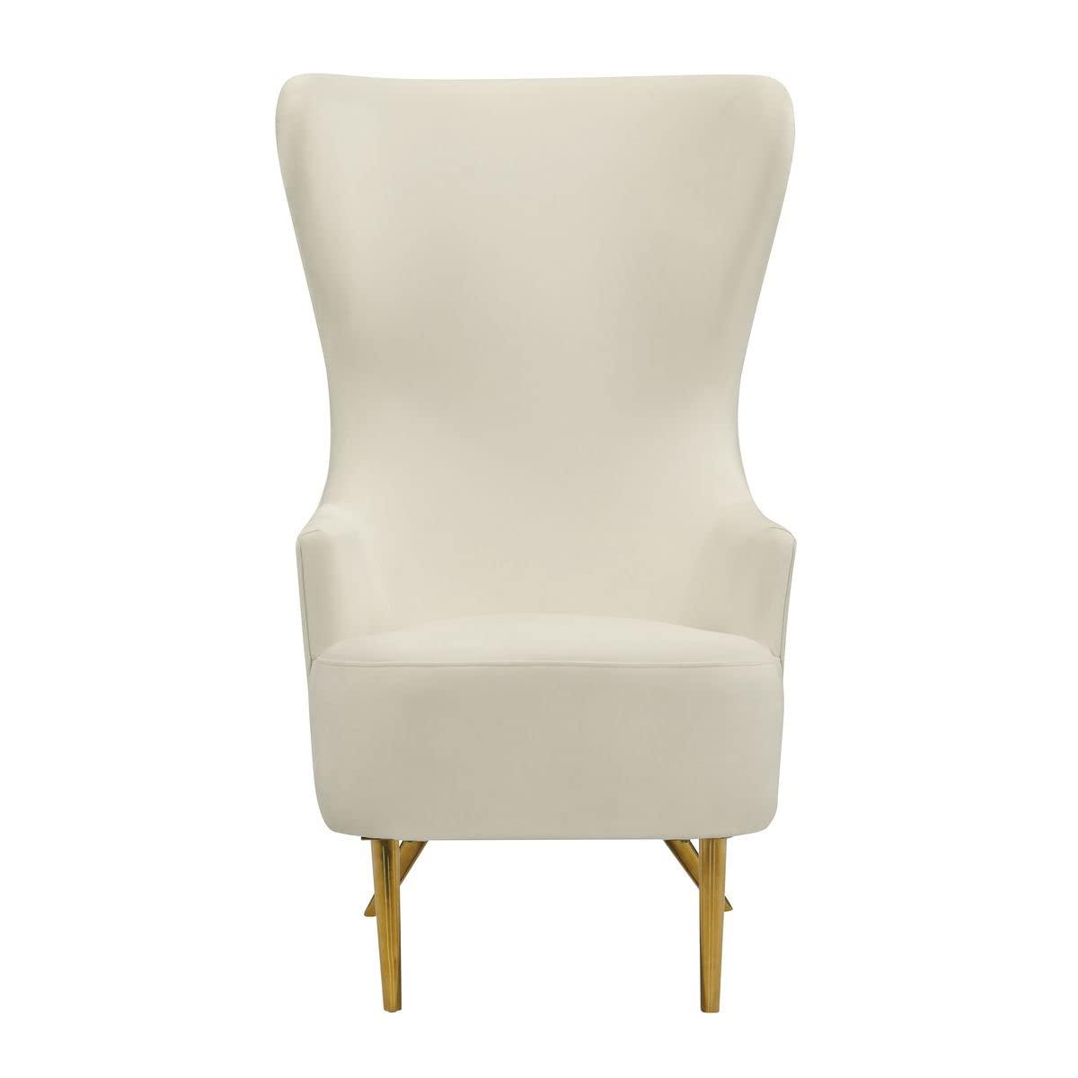 Julia Velvet Wingback Chair