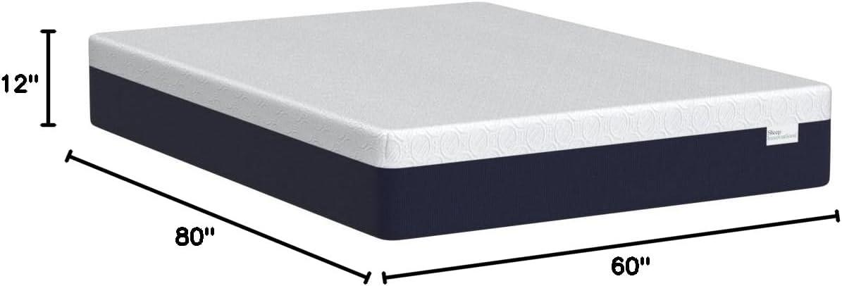 Sleep Innovations Shiloh 12" Medium Memory Foam Mattress