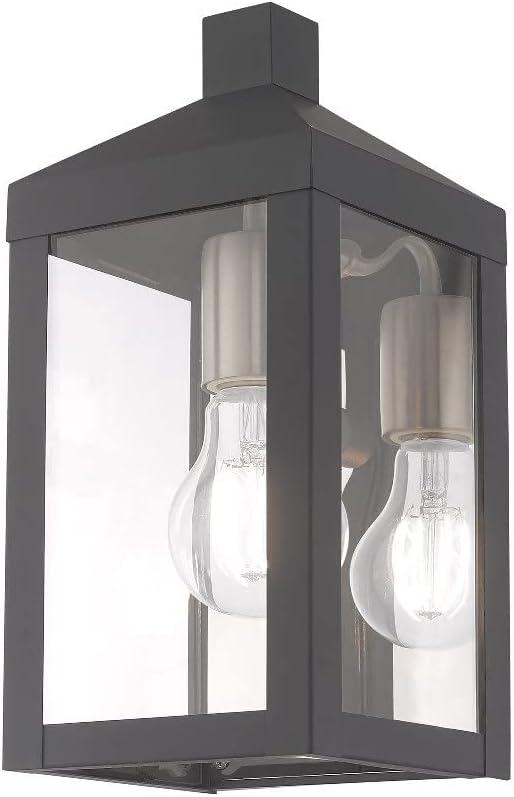 Livex Lighting Nyack 1 - Light Wall Light in  Brushed Nickel