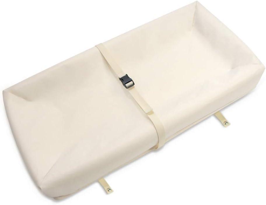 Organic Cotton 4-Sided Contoured Changing Pad with Waterproofing