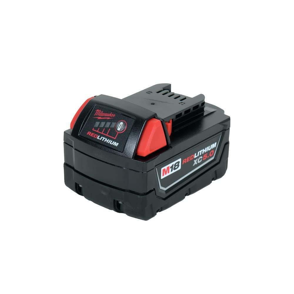 Milwaukee M18 Fuel 1/2" 18V Brushless Hammer Drill Driver 2804-22 with (2) 5Ah Batteries, Charger, & Tool Case