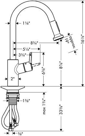 Talis S Pull Down Single Handle Kitchen Faucet