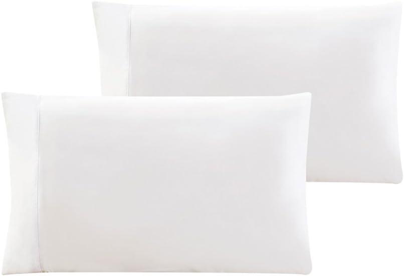 Swift Home | Basics 2-Piece Microfiber Pillowcase Set Bleach White King