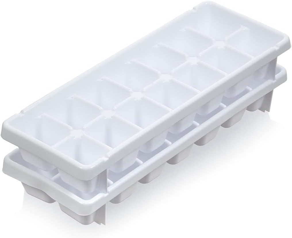 Arrow Home Products Eezy Out White Plastic Ice Cube Tray