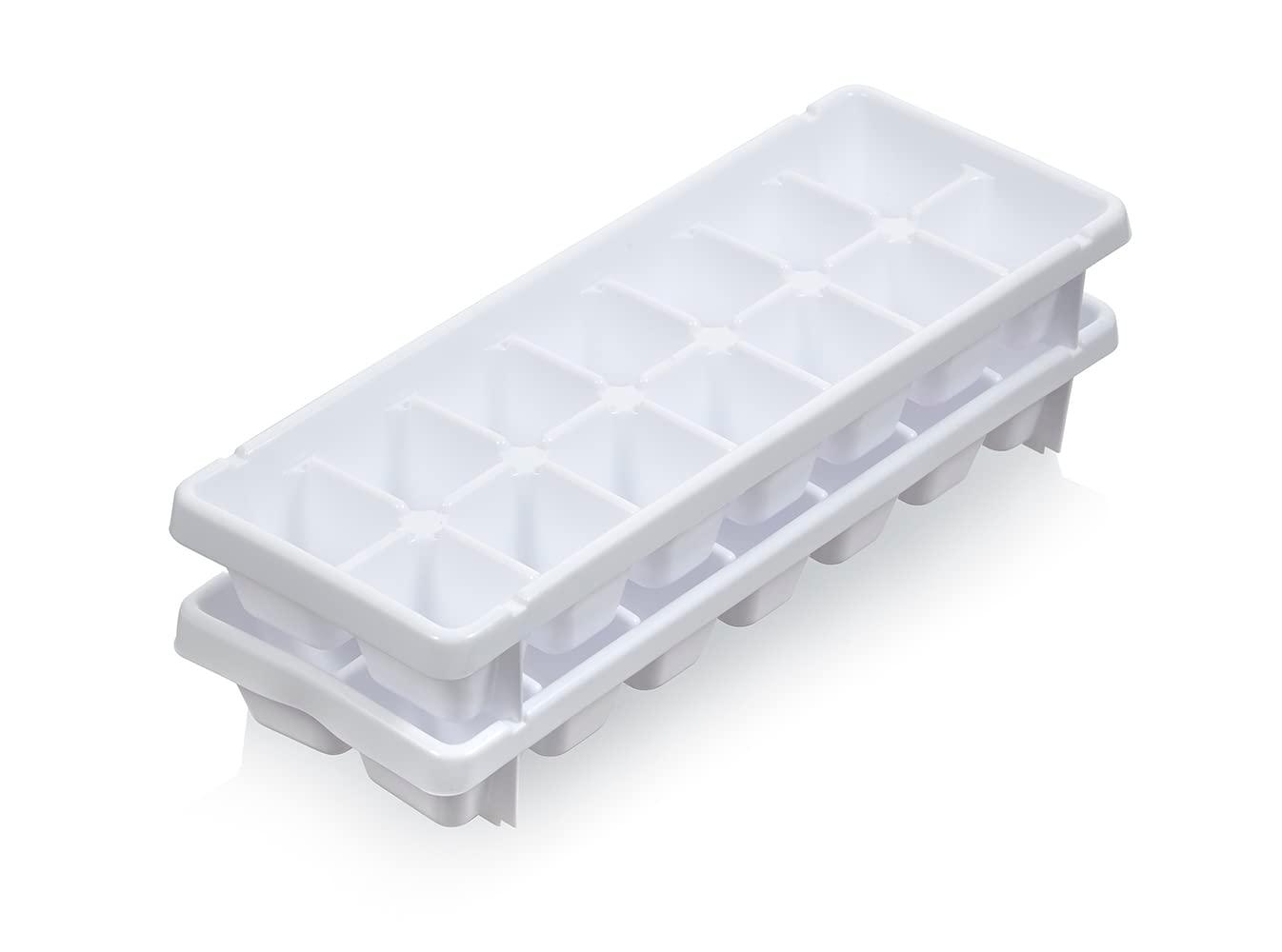 Arrow Home Products Eezy Out White Plastic Ice Cube Tray