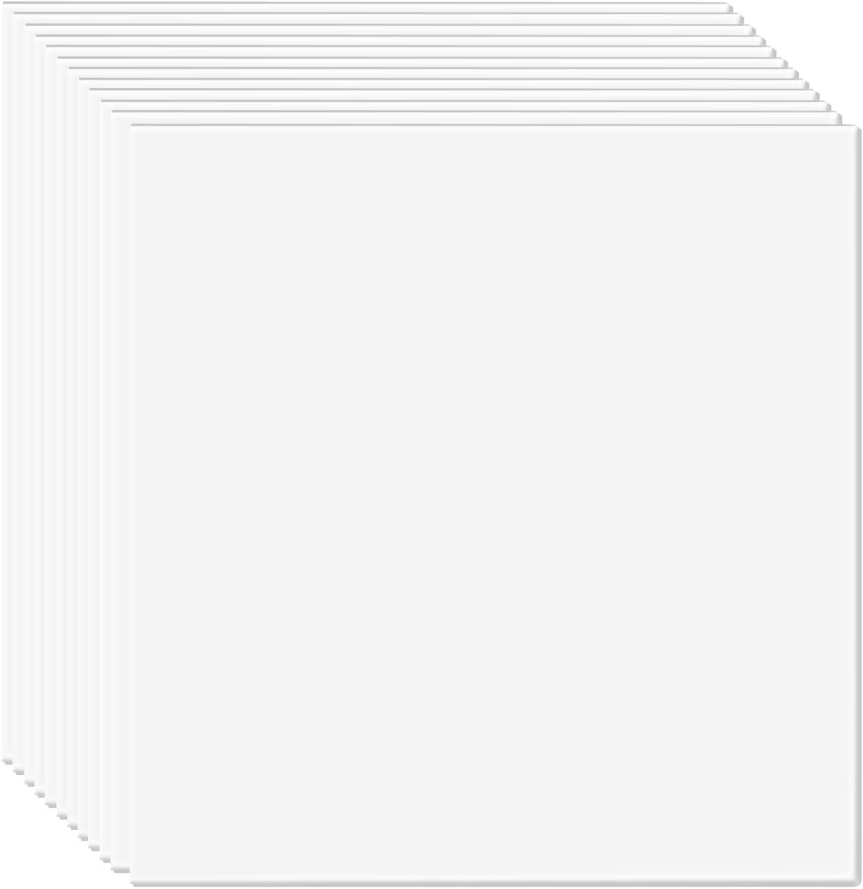 Smooth White 24x24 PVC Foam Ceiling Tiles, 12-Pack