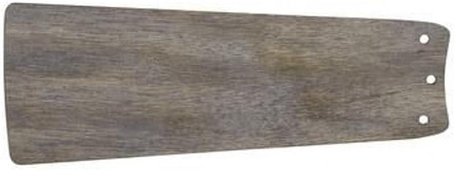 Monte Carlo 14PRR52BSD Prairie II Windmill Energy Star 52" Outdoor Ceiling Fan with LED Light and Hand Remote Control, 14 Wood Blades, Brushed Steel