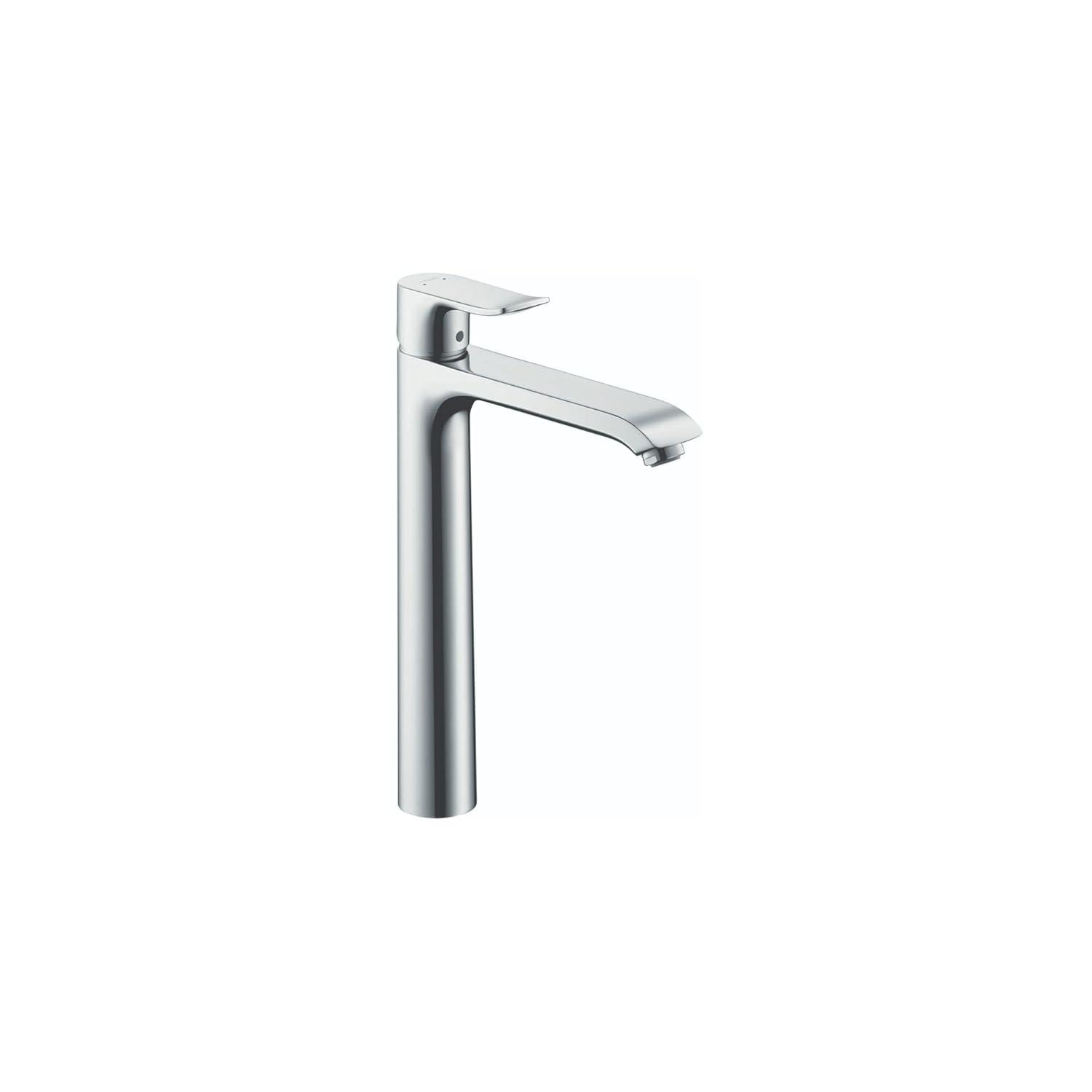 Metris E Standard Single Hole Bathroom Faucet with Drain Assembly