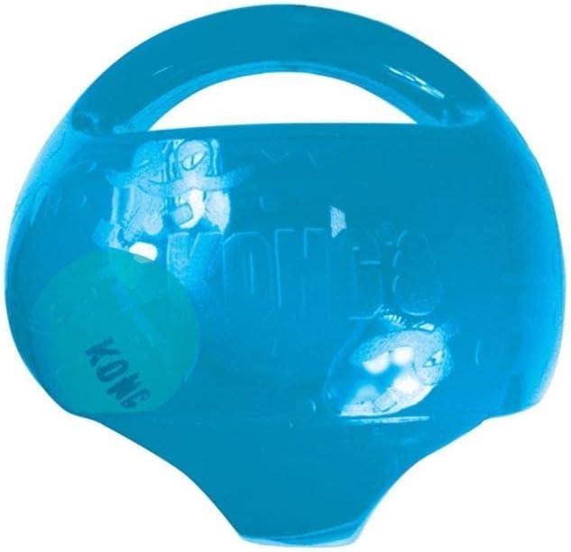 KONG® Jumbler Ball Dog Toy - Interactive 2-in-1 Ball with Squeaker (Color Varies)
