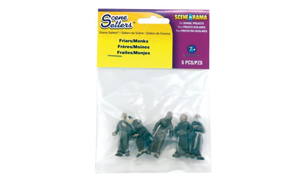 SceneARama Scene Setters(R) Figurines-Friars/Monks 5/Pkg