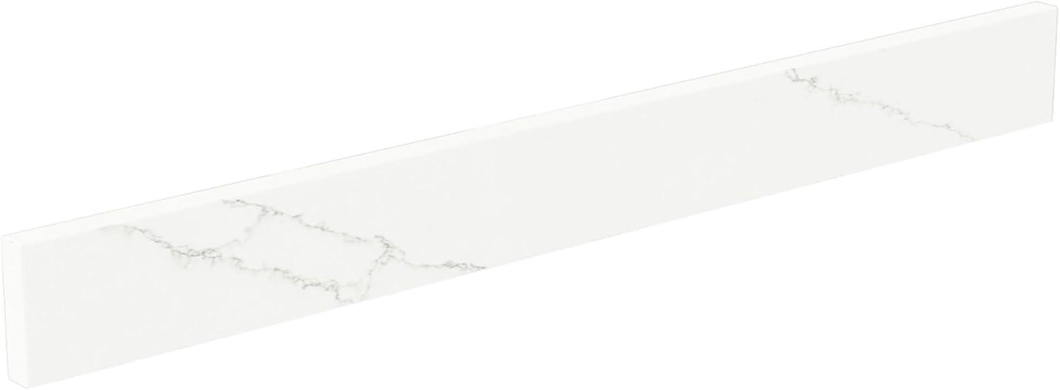 Wyndham Collection WCFVCA130BSWC Replacement 30 Inch Backsplash in Cultured Marble