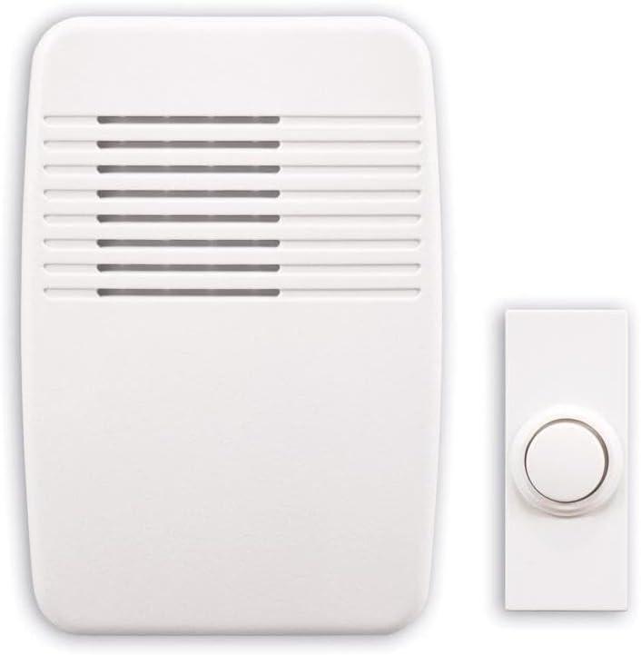 Heathco Sl-7366-02 White 8 Note Plug In Chime