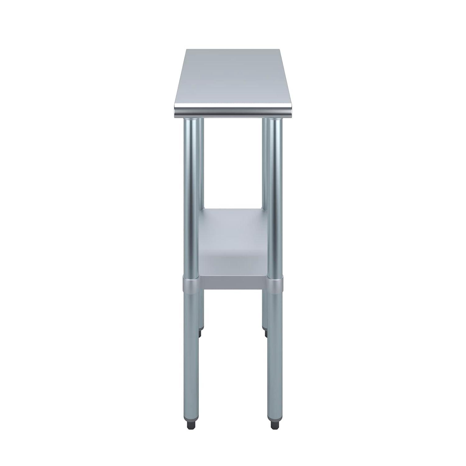 Amgood Stainless Steel Top Workbench