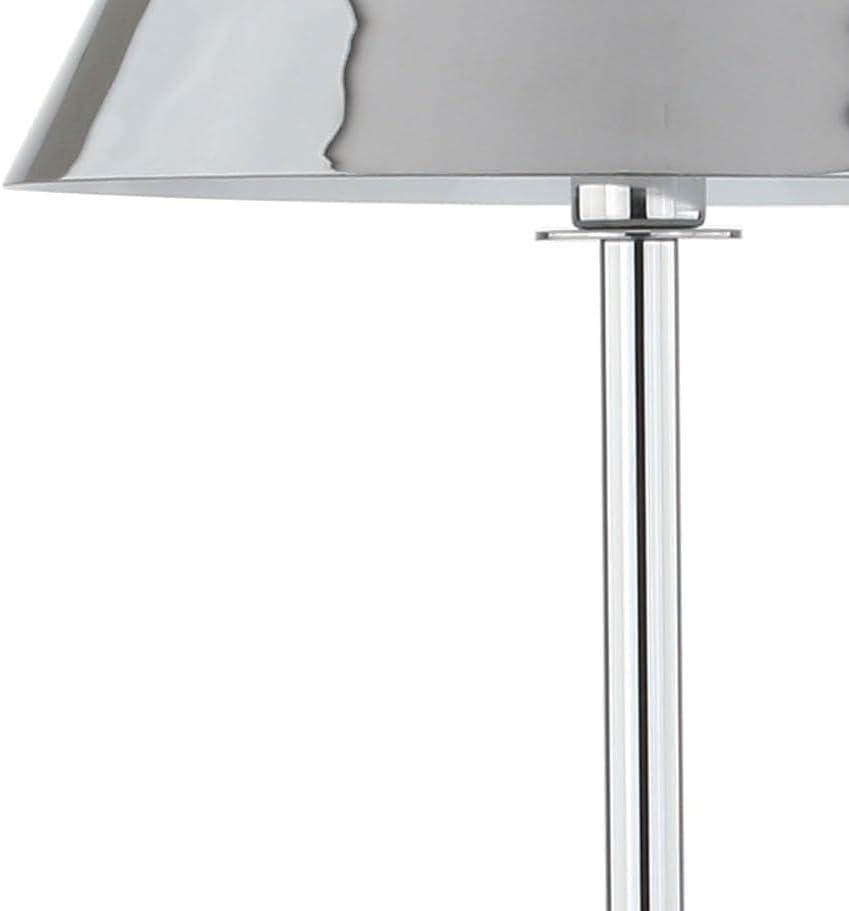 JONATHAN Y Roxy 60" Metal LED Floor Lamp, Brushed Brass, JYL6005B