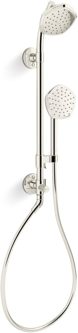 Hydrorail-S Occasion Shower Column Kit With Showerhead And Handshower 1.75 Gpm